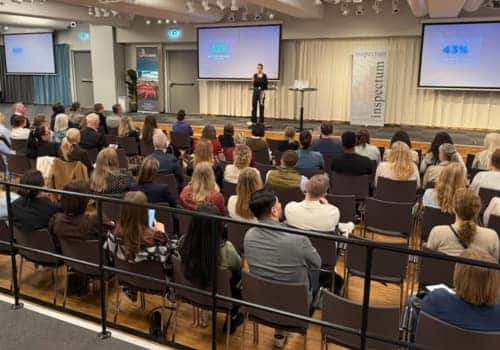 Föreläsningssal på event EFH & Inköp 2026